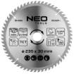 Saw blade, widia, 235 x 30 mm, 60 teeth
