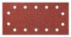Velcro-backed sanding paper 115 x 230 mm, P60, 5 pcs, with 14 holes