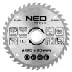 Saw blade, widia, 180 x 30 mm, 40 teeth
