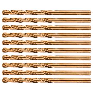 HSS-Co metal drill bits 5.5 mm, 10 pcs.