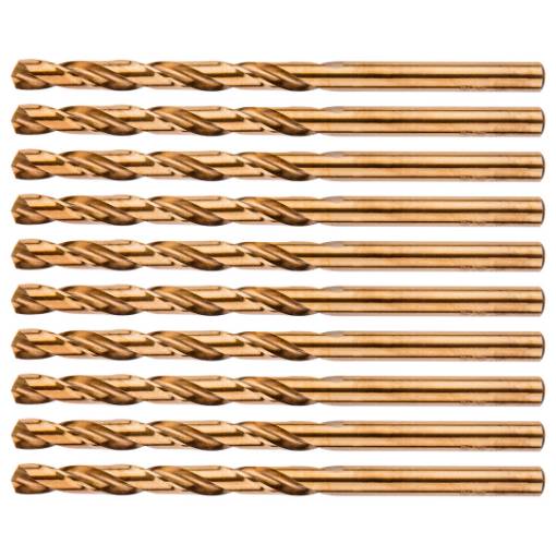 HSS-Co metal drill bits 5.5 mm, 10 pcs.