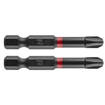 Impact bits PH3 x 50 mm, 2 pcs.
