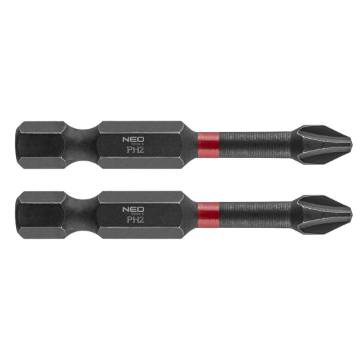 Impact bits PH2 x 50 mm, 2 pcs.