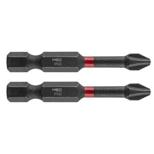 Impact bits PH2 x 50 mm, 2 pcs.