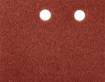 Velcro-backed sanding paper 115 x 230 mm, P80, 5 pcs, with 10 holes