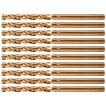 HSS-Co 2.0 mm metal drill bits, 10 pcs.