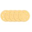 Velcro-backed sanding paper 225 mm, K180, 5 pcs, with 6 holes for sander 59G264, 59G265
