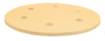 Velcro-backed sanding paper 225 mm, K180, 5 pcs, with 6 holes for sander 59G264, 59G265