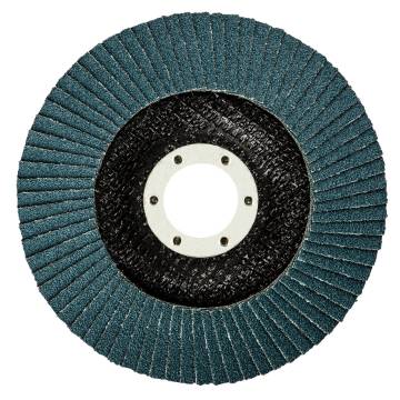 Flap wheel 115 x 22.2 mm, K80, zirconia