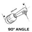 Angled bit holder