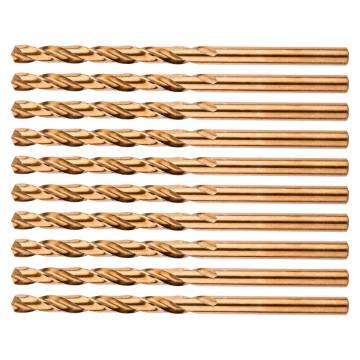 HSS-Co metal drill bits 4.5 mm, 10 pcs.
