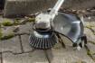 Wire brush for petrol scythe 150 x 25.4 mm, hard, knotted wire