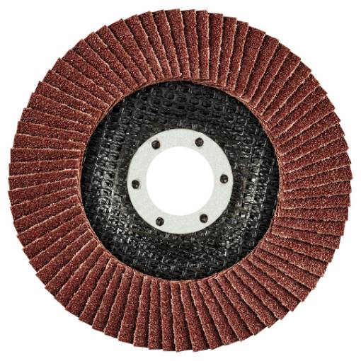 Flap wheel 115 x 22.2 mm, K80