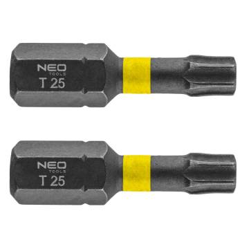 Impact bits TX25 x 25 mm, 2 pcs.