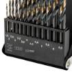HSS-CNC metal drill bits, 124°, "Pro-Tec", 1.5 - 6.5 mm, set of 13 pcs.