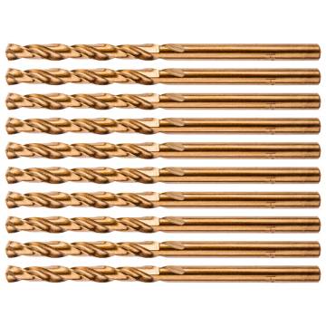 HSS-Co metal drill bits 3.5 mm, 10 pcs.