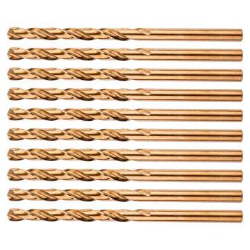 HSS-Co metal drill bits 4.8 mm, 10 pcs.