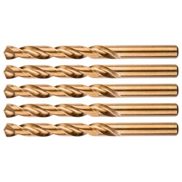 HSS-Co metal drill bits 10.5 mm, 5 pcs.