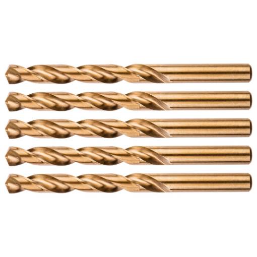 HSS-Co metal drill bits 10.5 mm, 5 pcs.