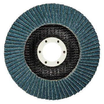 Flap wheel 115 x 22.2 mm, K40, zirconia