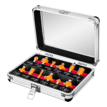 Widia cutters, shank 8 mm, set of 12 pcs.