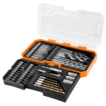 Drill and bit set, 50 el.