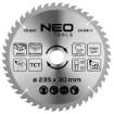 Saw blade, widia, 235 x 30 mm, 48 teeth
