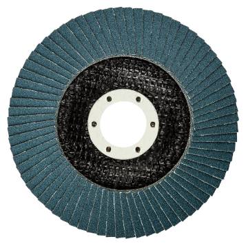 Flap wheel 115 x 22.2 mm, K120, zirconia