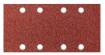 Velcro-backed sanding paper 93 x 185 mm, P60, 5 pcs, with 8 holes