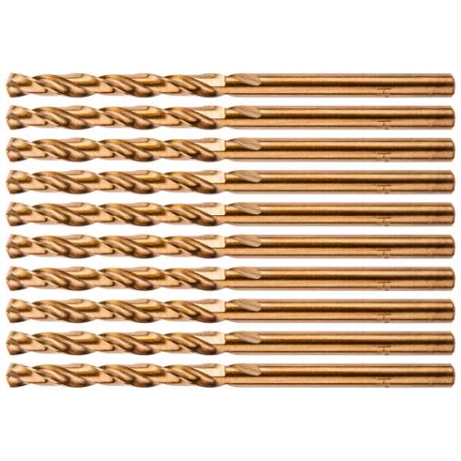 HSS-Co metal drill bits 4.2 mm, 10 pcs.