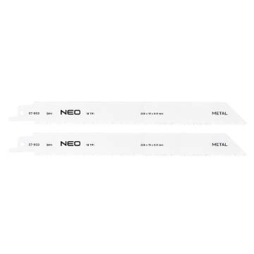 Sabre saw blades 228 x 19 x 0.9 mm, 18TPI, cpl. 2 pcs.