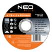 Metal cutting discs 115 x 1.0 x 22.2 mm, 41 A60-T-BF, 10 pieces film