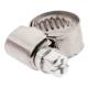 Worm gear hose clamp 8-12/9 mm, W2