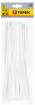 Cable ties 3.6 x 300 mm, white, 100 pcs