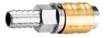 Quick coupler for compressor for hose f 12mm