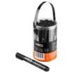 Construction marker, black, permanent, waterproof, oil-based, multiples of 20 pcs