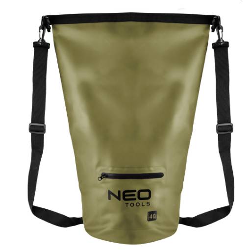 Water-proof rucksack, PVC, 40 l