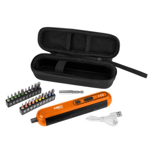 Cordless screwdriver 4V, Li-Ion, USB-C
