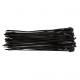 Cable ties 3.6 x 300 mm, black, 100 pcs