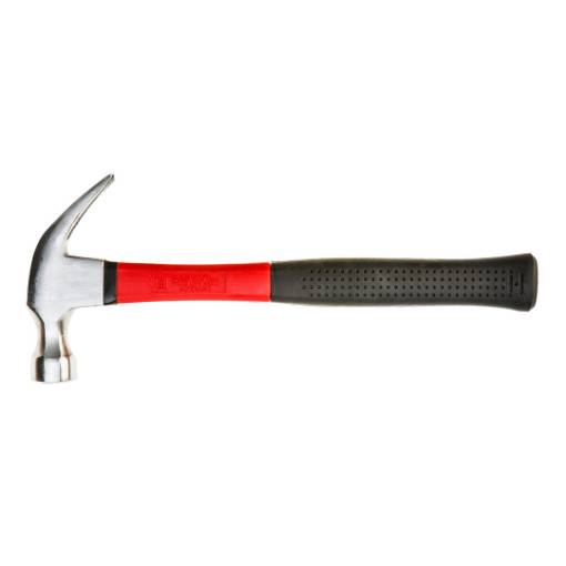 Claw hammer 450 g, fiberglass handle