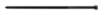 Cable ties 4.8 x 200 mm, black, 75 pcs