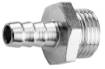 Hose coupling 10 mm with 1/2" male thread