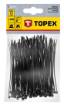 Cable ties 2.5 x 100 mm, black, 100 pcs