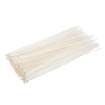 Cable ties 2.5 x 100 mm, white, 100 pcs