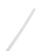 Cable ties 2.5 x 100 mm, white, 100 pcs