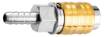 Quick coupler for compressor for hose f 8mm