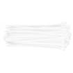 Cable ties 4.8 x 200 mm, white, 75 pcs