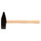 Machinist's hammer 2000 g, wooden handle