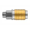 Quick coupler for compressor, male thread 1/4"