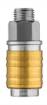 Quick coupler for compressor, male thread 1/4"